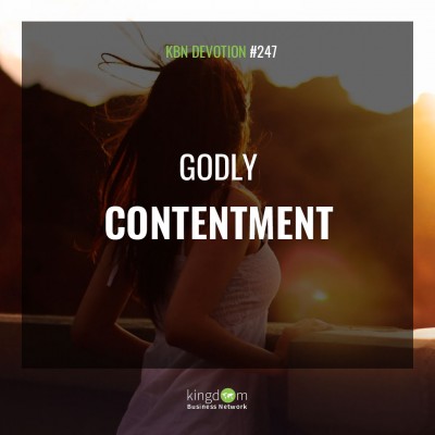 Godly Contentment