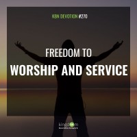Freedom to worship and service