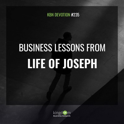 Business Lessons from Life of Joseph